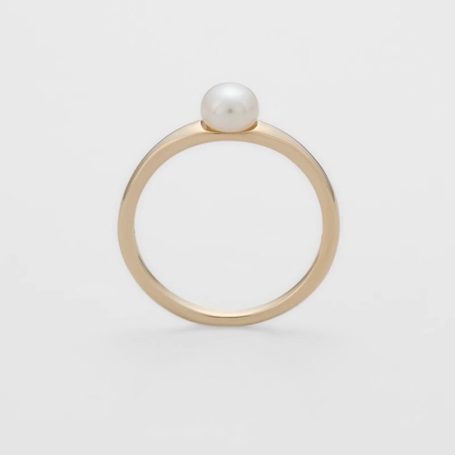 Classic Pearl S925 Gold-Plated Ring