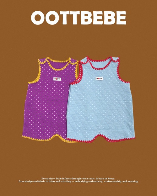 OOTT BEBE［取寄］mellobebe sleep vest 26winter