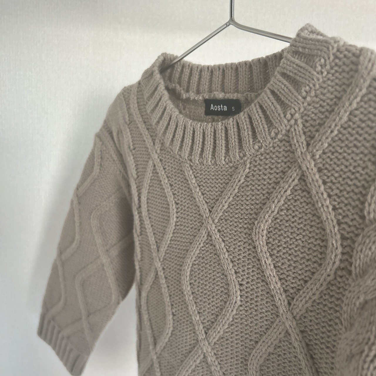 即納) knit tops 80| Aosta - 3