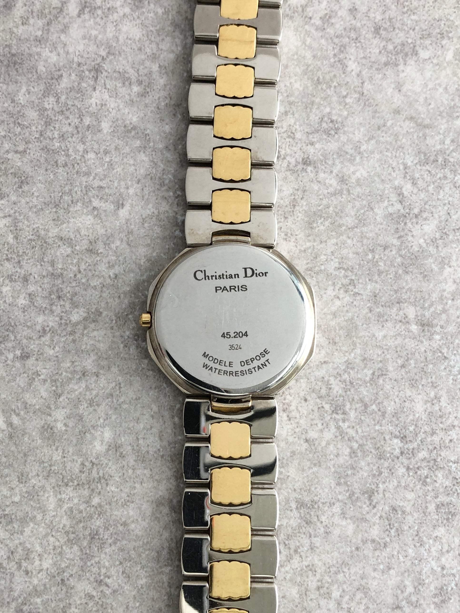 Christian Dior クリスチャンディオール腕時計 Christian Dior クリスチャン ディオール 腕時計 シルバー ゴールド