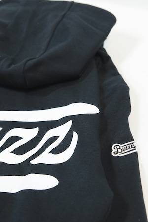 LOGO ZipUp Hooded Jersey 24' [BLACK]