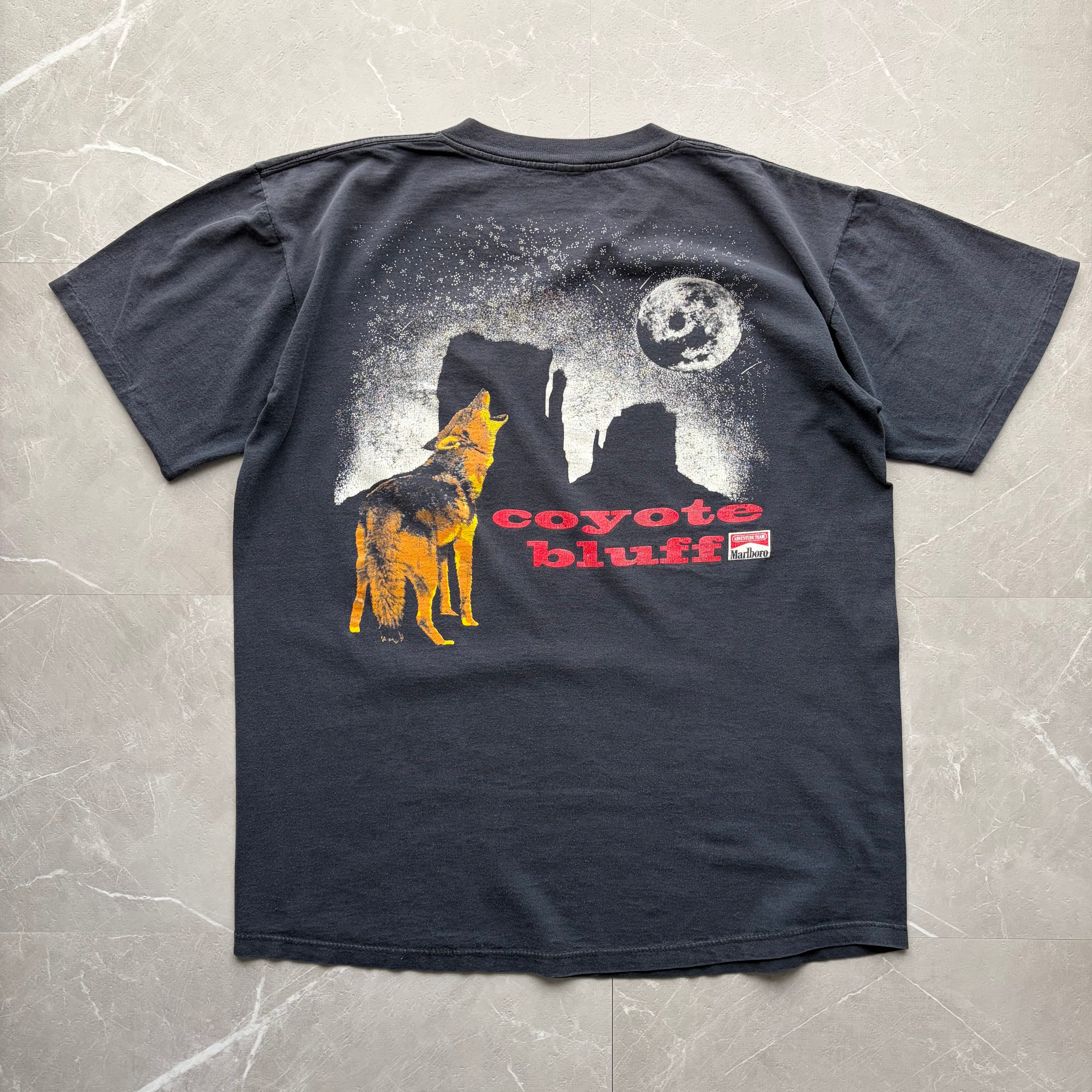 90s Marlboro COYOTE BLUFF ADVENTURE TEAM Promo Tee/マールボロ