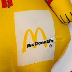 ☆VINTAGE 1983☆【 McDonald's( マクドナルド ) 】 『 Ronald McDonald / ロナルド・マクドナルド 』ラグドール / ピロードール / ぬいぐるみ 〚アメリカン雑貨 アメトイ〛