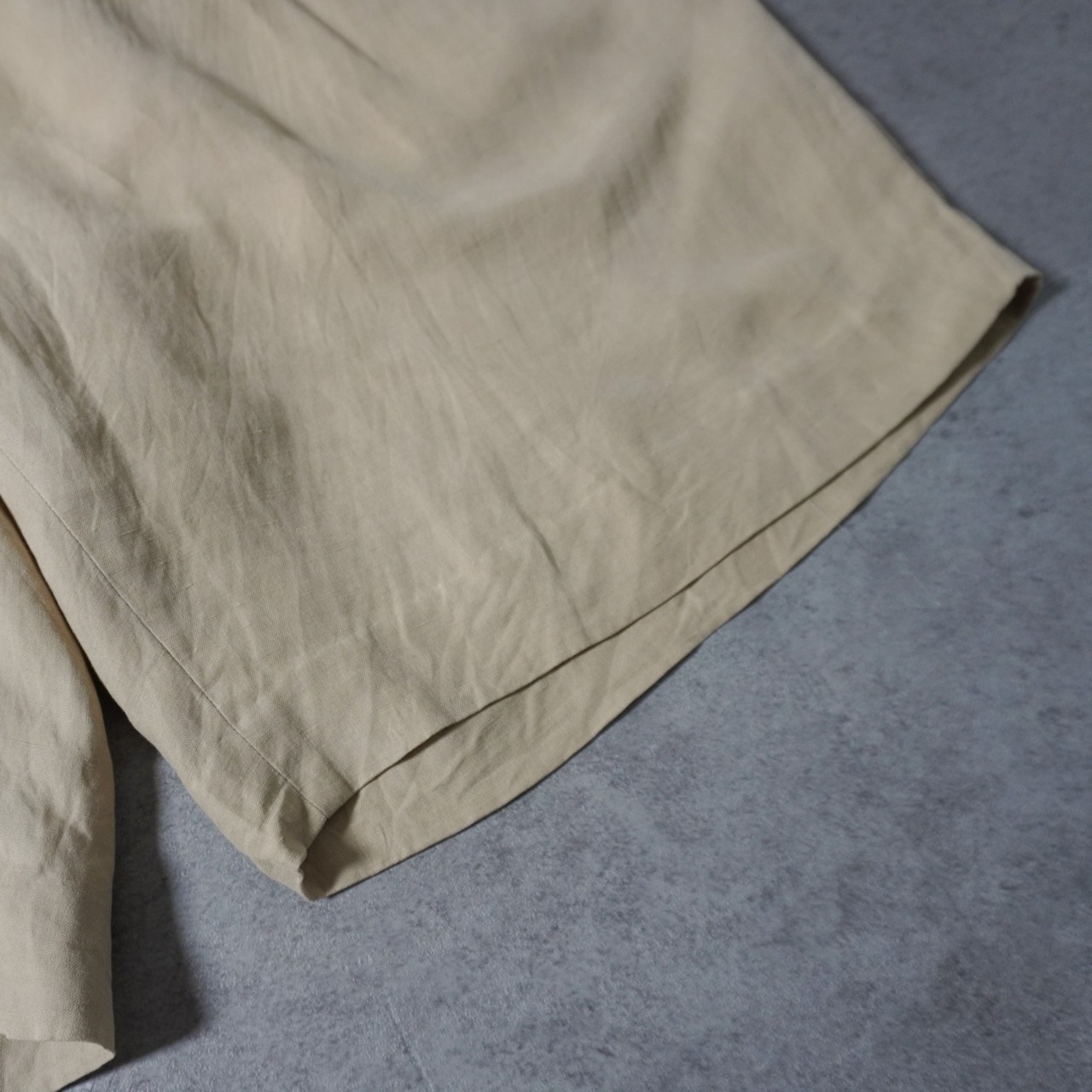 Polo by Ralph Lauren Double-pleated linen silk shorts [W40] 古着 - 6