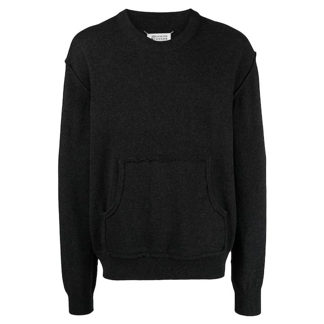 MAISON MARGIELA　CASHMERE KNIT   CHACOAL