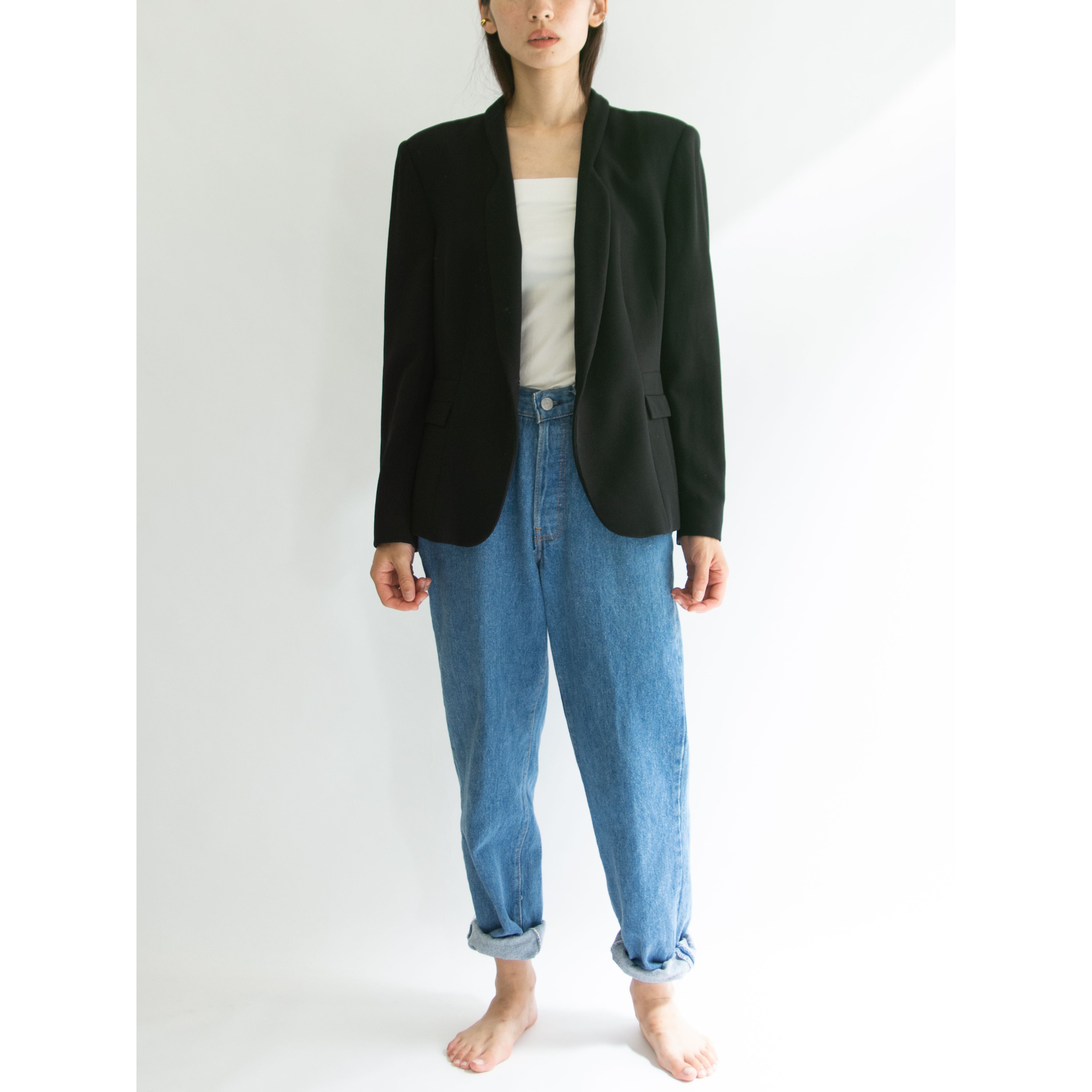 GIORGIO ARMANI】Made in Italy 100% Wool Jacket（ジョルジオ