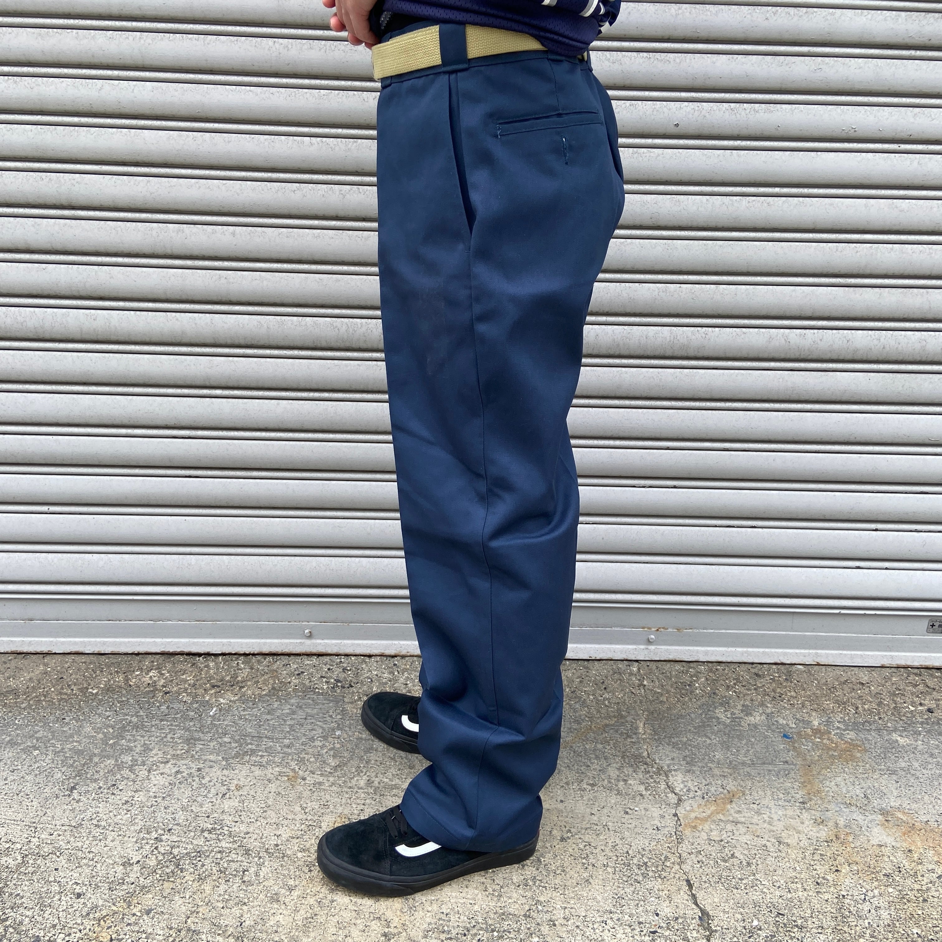 90s Dickies 874 ワークチノパンツ ホンデュラス製 紺 W34 | 古着屋 Uan