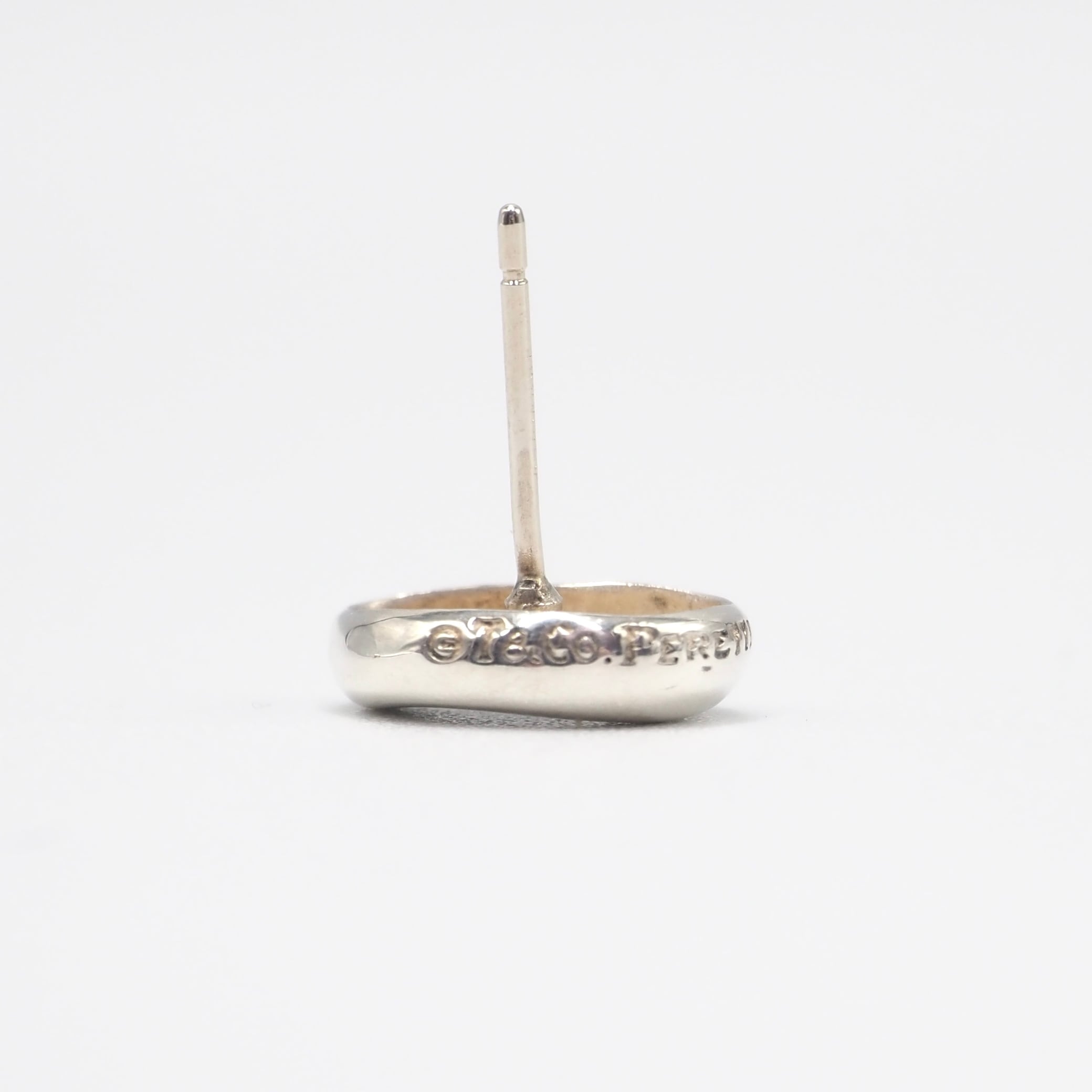 Tiffany&Co. エルサペレッティ ビーン デザイン ピアス シルバー925