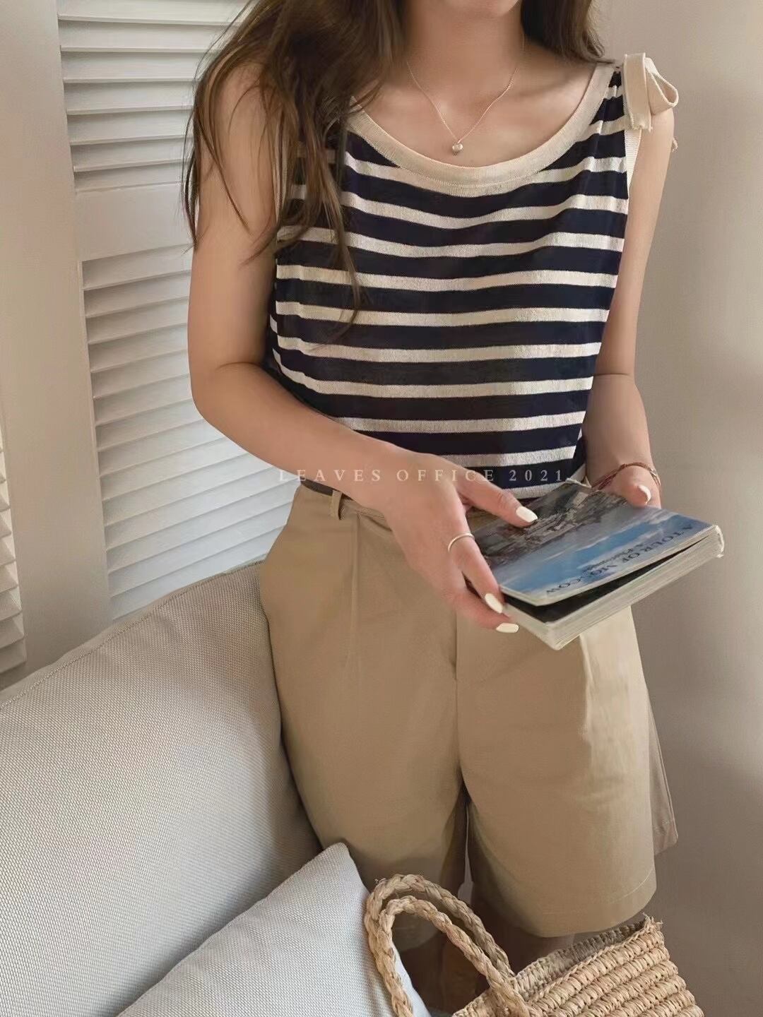 ボーダーキャミソール　AJ2205-693