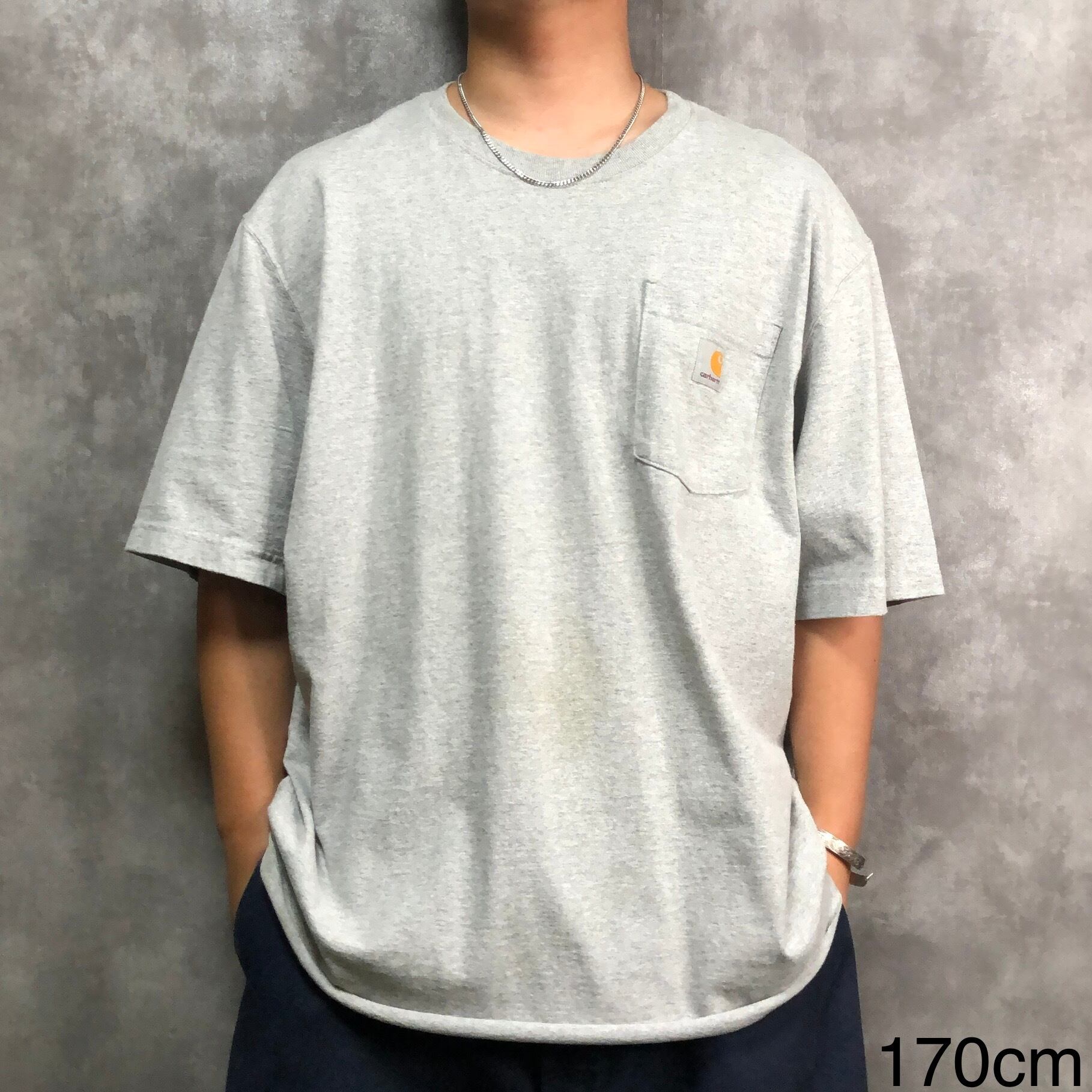 レディース 0050 Carhartt デニムクロップド丈リメイクシャツ サイズM 古着