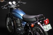 GOODSEAT "SLENDER" Tuckroll (BLACK) SR400/500 (78-08YEAR)