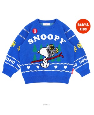 [BEBE DE PINO] Snoopy christmas pullover 正規品 韓国ブランド 韓国ファッション 韓国代行 韓国通販 ベベドピノ bebedepino 日本 店舗 韓国 子供服