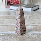 サンストーン*250716*天然石*オベリスク*置き物*インテリアストーン