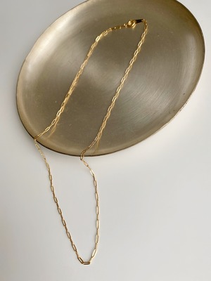 K18 Light clip necklace(お問い合わせください)