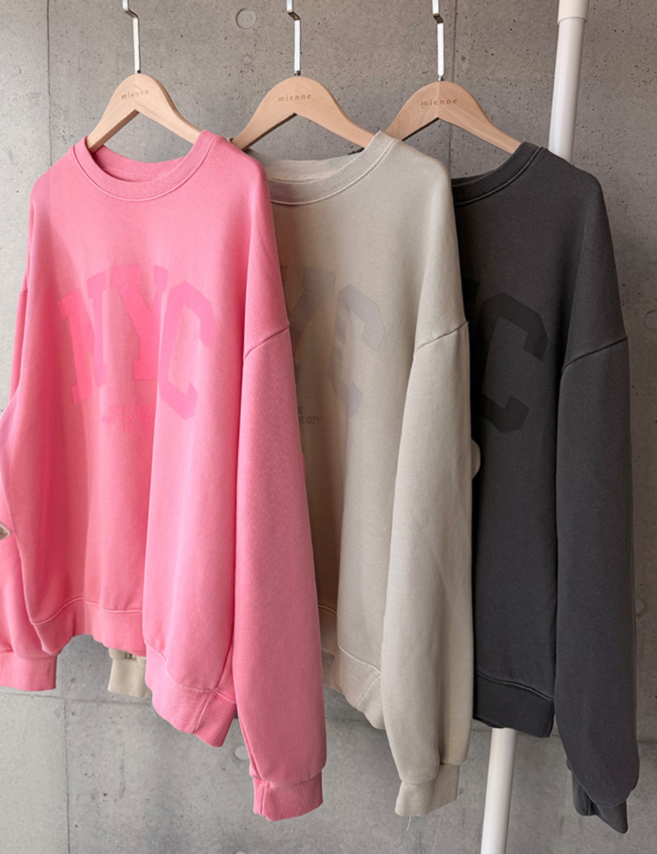 【26ss】NYC washing pigment Tops_3colors