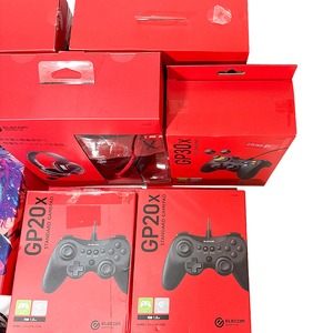エレコム ゲーミング ゲームパッド ヘッドセット まとめ売り 未チェック品 ジャンク扱い GP20X GP30X等 有線 アソート