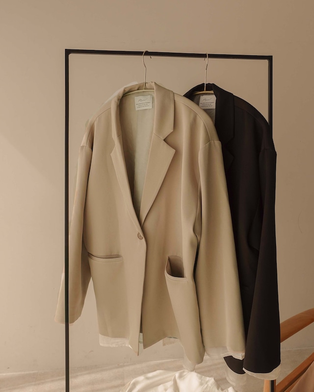 AM510300 layered design jacket【残り僅か】