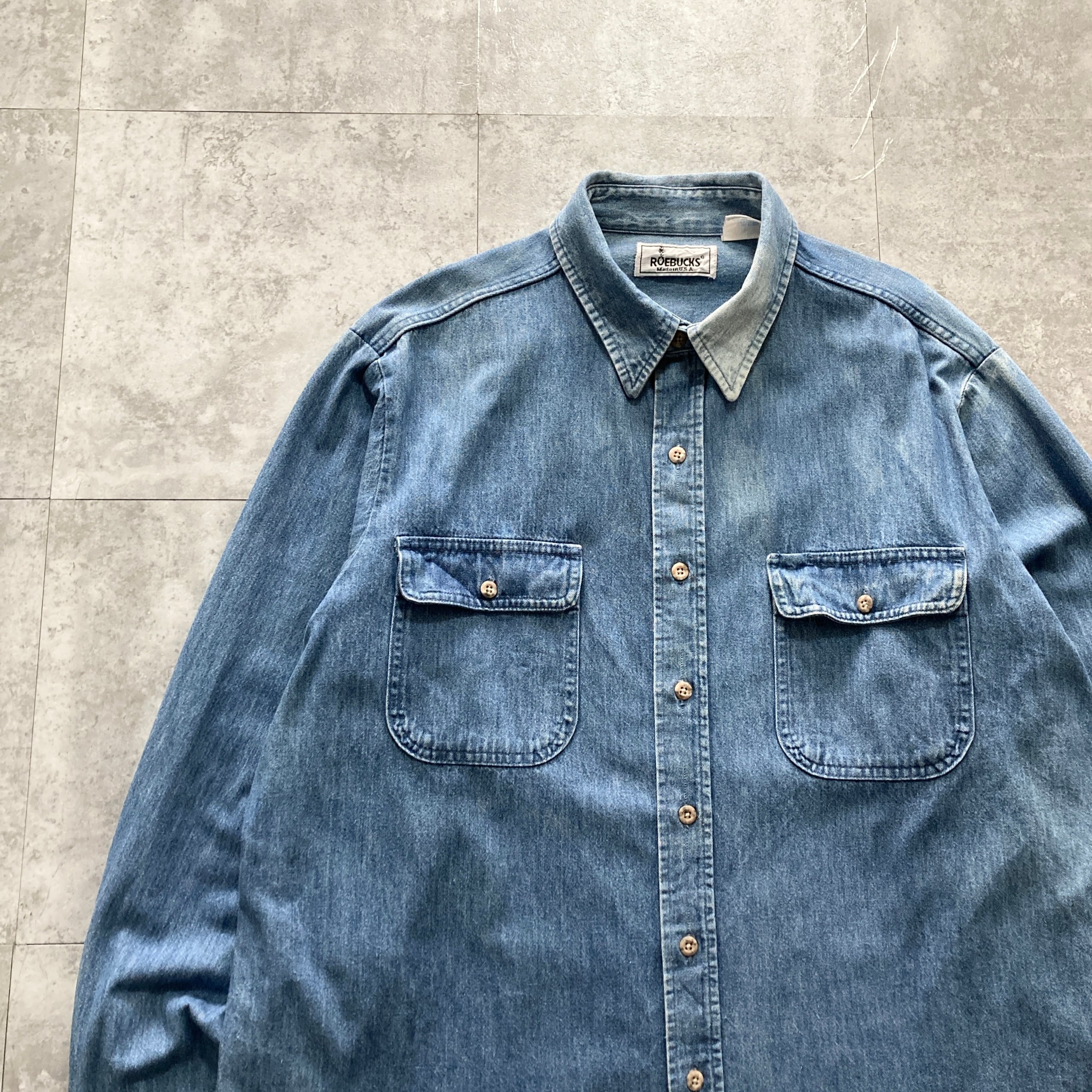 Size.L】Tommy Bahama トミーバハマ シルク100% 総柄 開襟シャツ