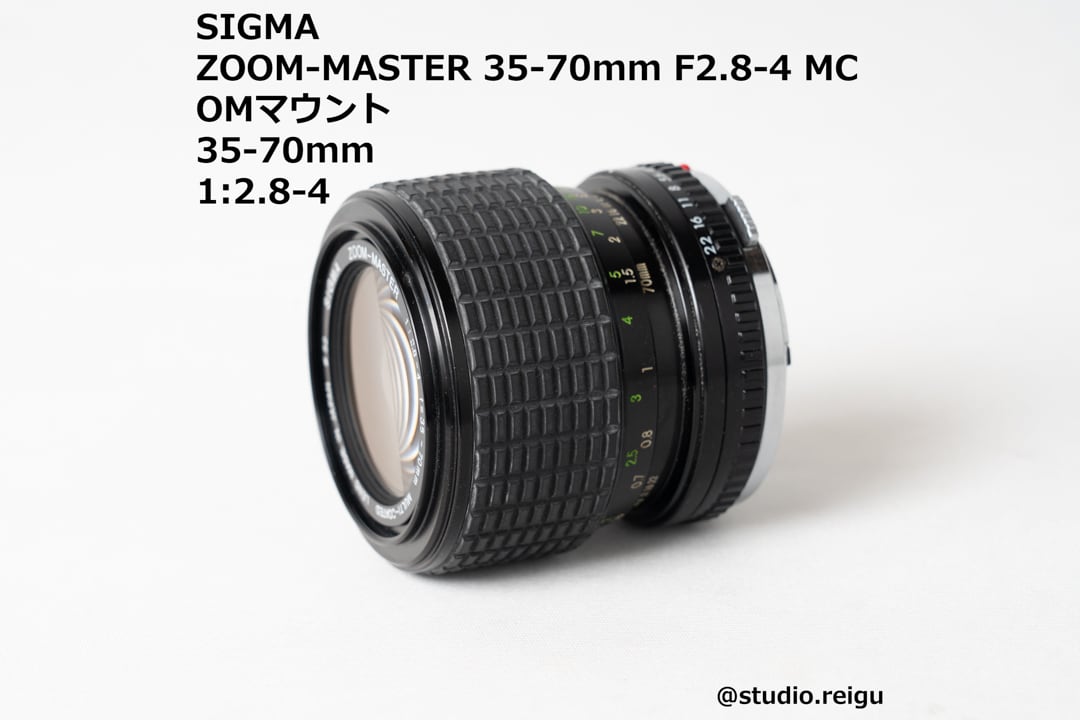 SIGMA STANDARD-ZOOM 35-70mm F2.8-4 MULTI-COATED【2103I8】 | studio 令宮 -REIGU-
