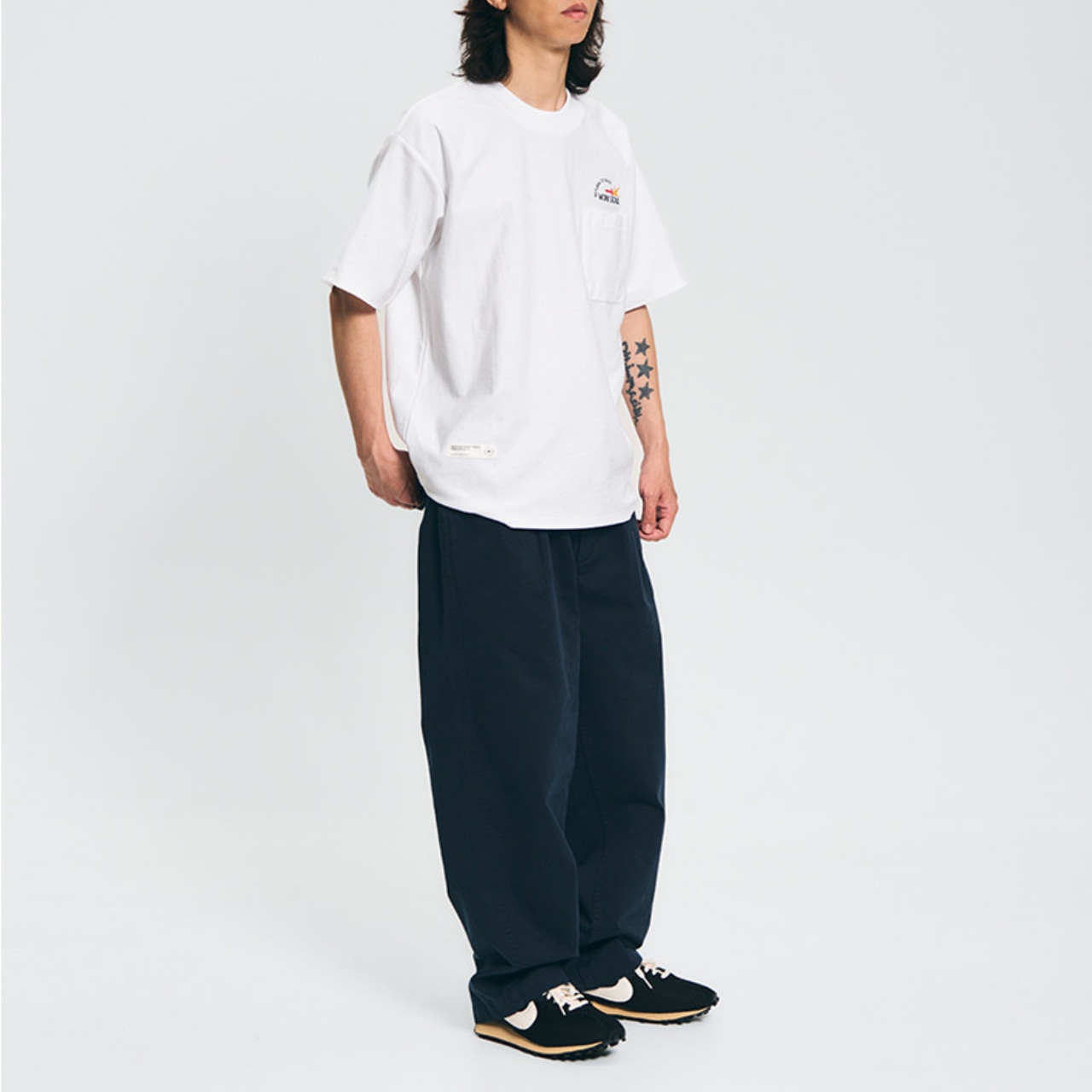 アーバンミリタリー・ワイドシルエットパンツ N3589 - 12