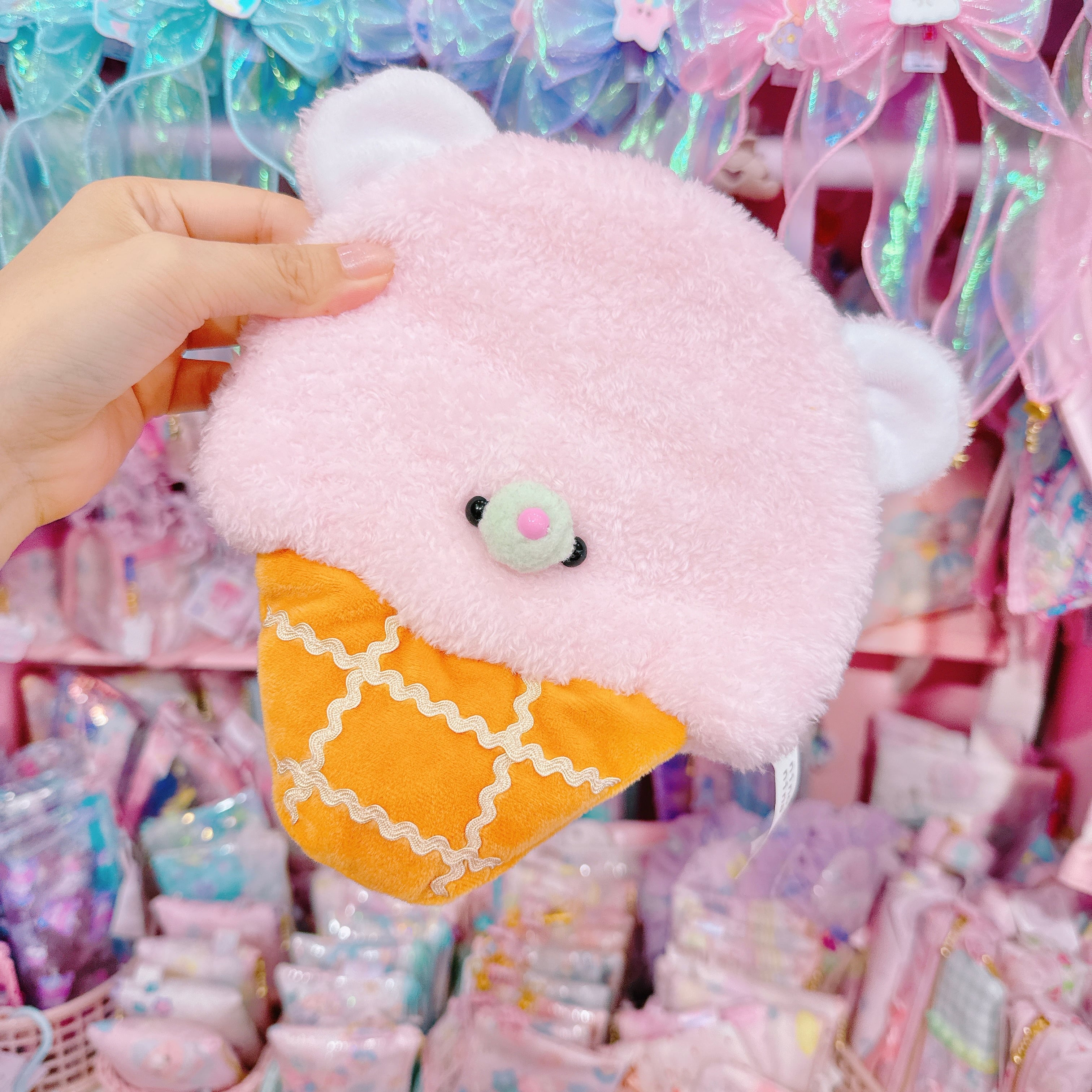 【D10】8-2アイスアニマルポーチ