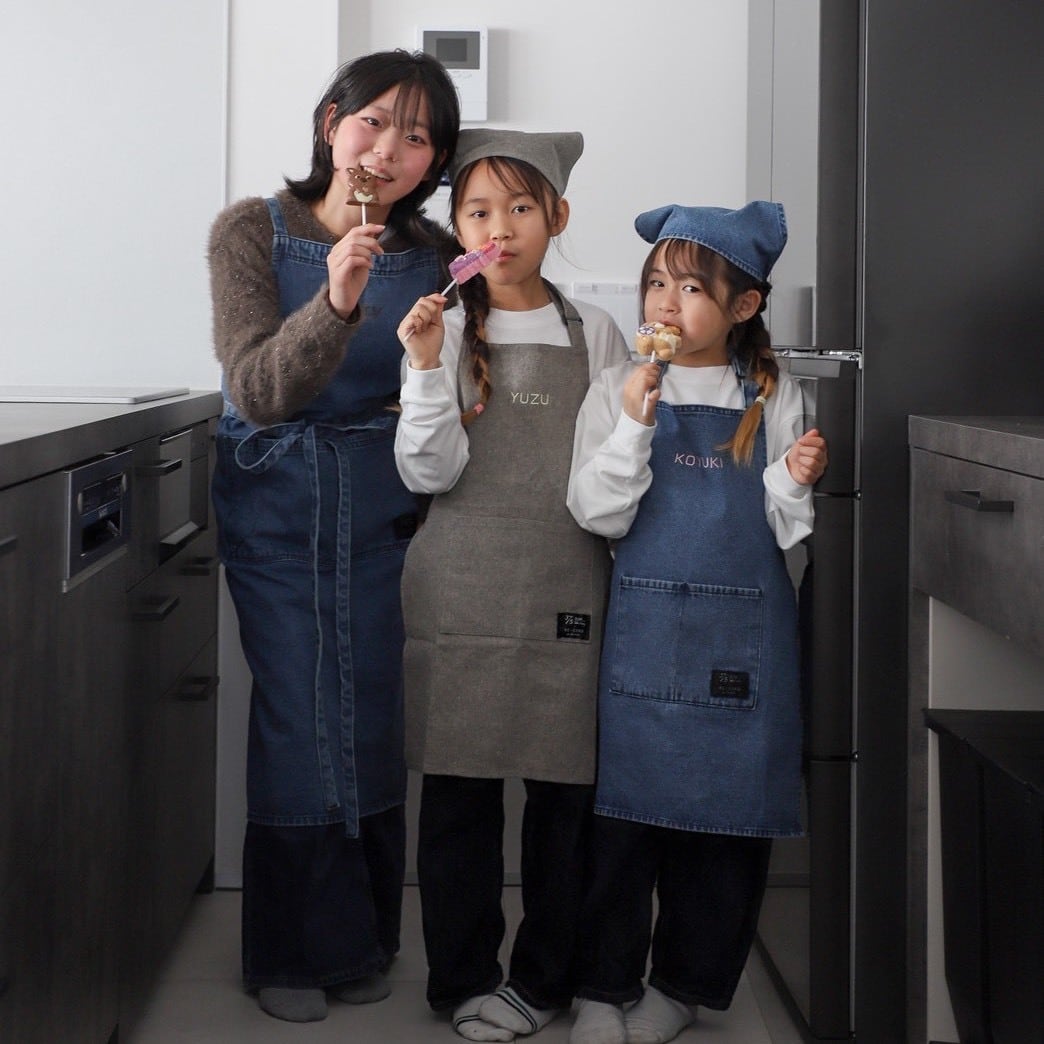 MINAKO × RE-CORD】everyday エプロン for kids【こちらの商品は3月