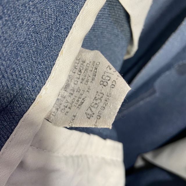 80s Levi's リーバイス　アクションスラックス　ネイビーブルー　XL相当