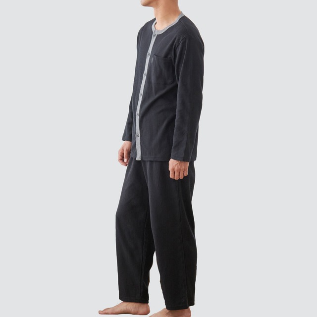 VENEX リカバリーパジャマ ニットサッカー〈メンズ〉【数量限定枕カバー付き】