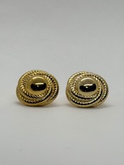 vintage button pierce