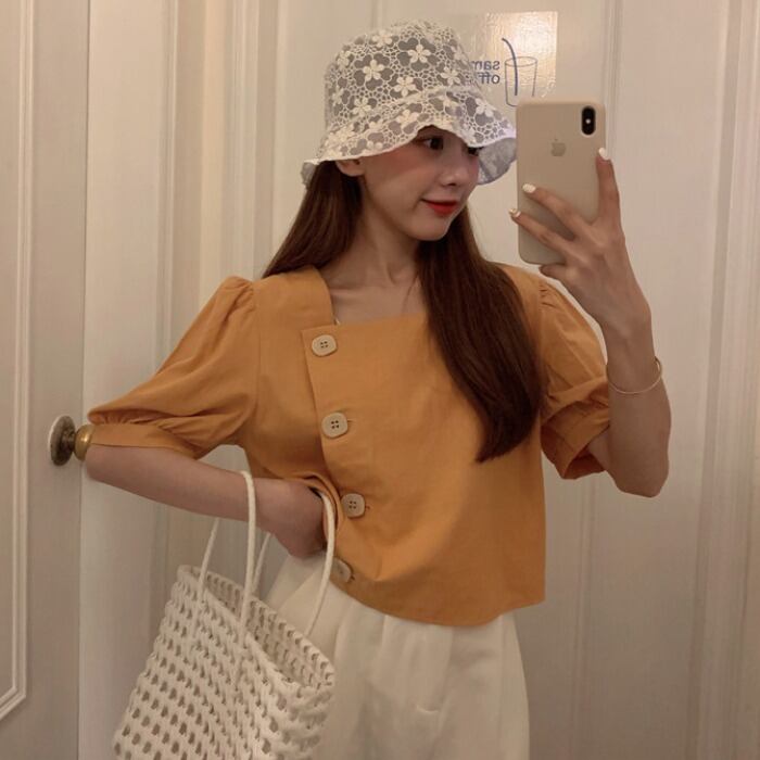 シャツサマー薄手ホワイトスタイルブラウス 夏物 1号婦人90543333480