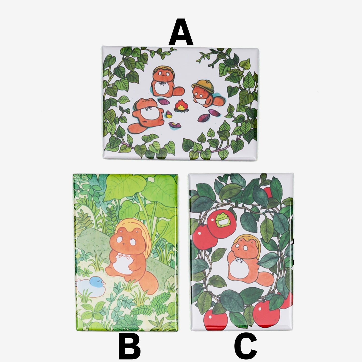 ヒダカナオト 缶マグネット | TOKYO PiXEL. shop & gallery