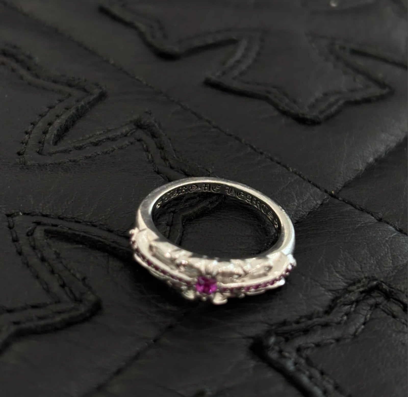 CHORALクオーツ CHROME HEARTS クロムハーツ ホワイトゴールド ベイビークラシック