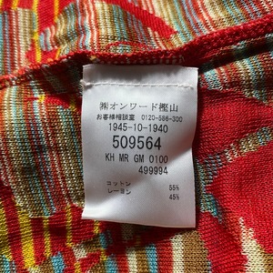 MISSONI henry neck summer knit