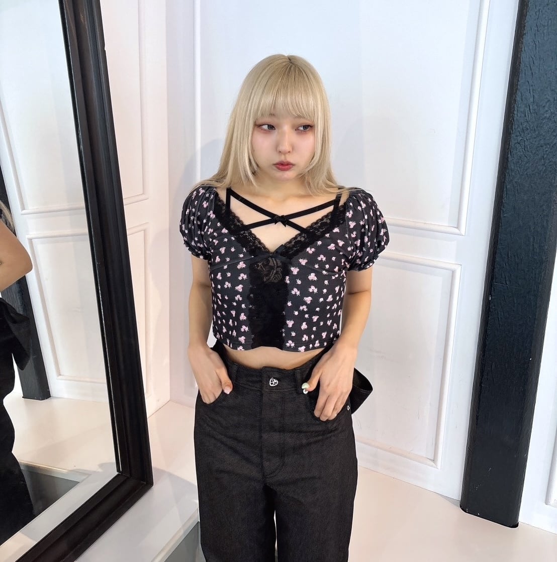 フラワーレーストップス | lilLilly official webstore