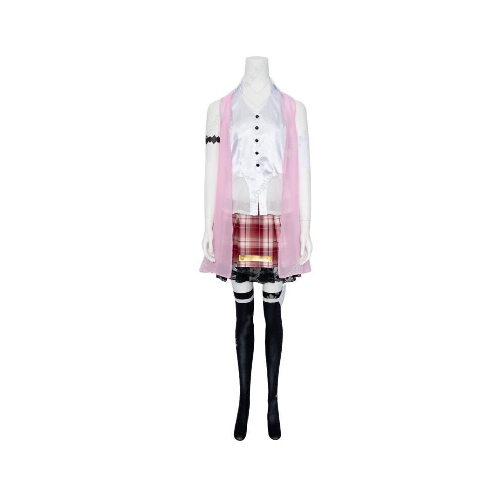 K1786 FF13ファイナルファンタジーXIII セラ ファロン 風 コスプレ衣装