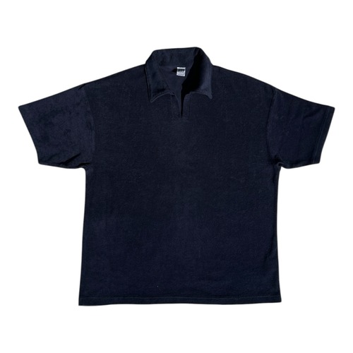 【COMFORTABLE REASON】Comfort Pile Polo(NAVY)〈国内送料無料〉