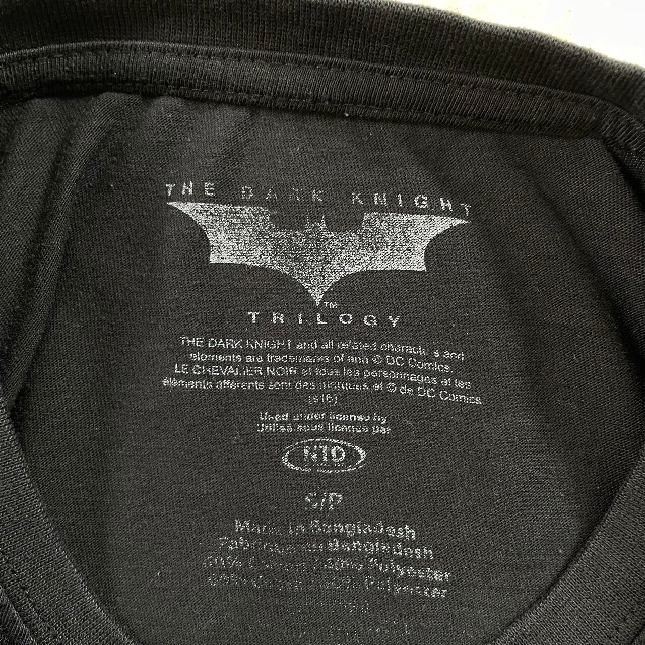 00s ダークナイト ライジング ベイン Tシャツ ムービー映画T 黒 L 00s
