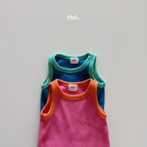 «予約»«Hei» リブトップス 2colors