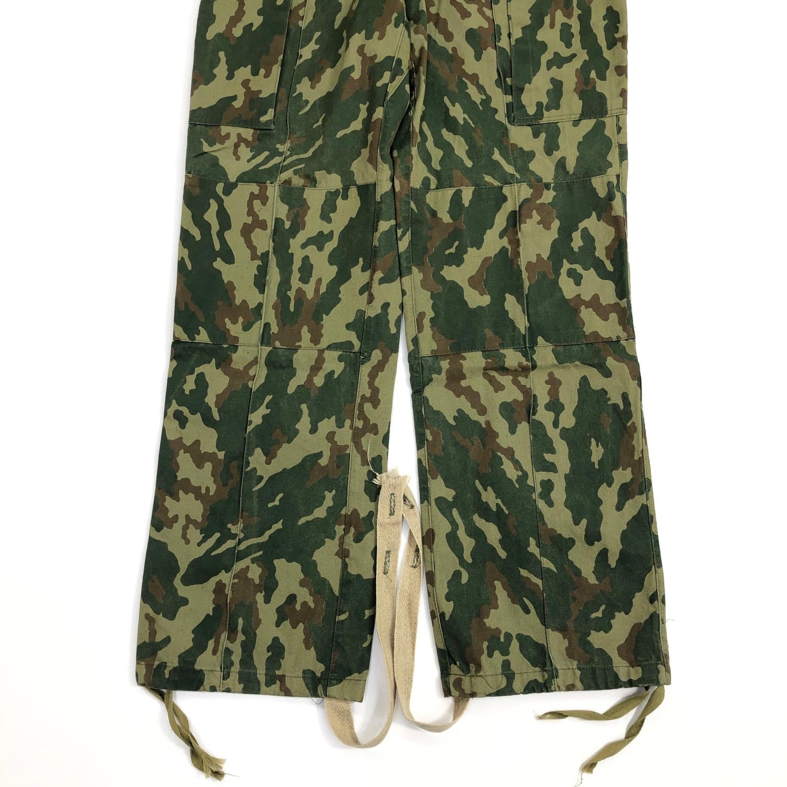【スペシャル】ソ連　スペツナズ迷彩　パンツ 34x32 スペシャル】旧ソ連 スペツナズ迷彩 パンツ 34x32 女性狙撃兵も着用