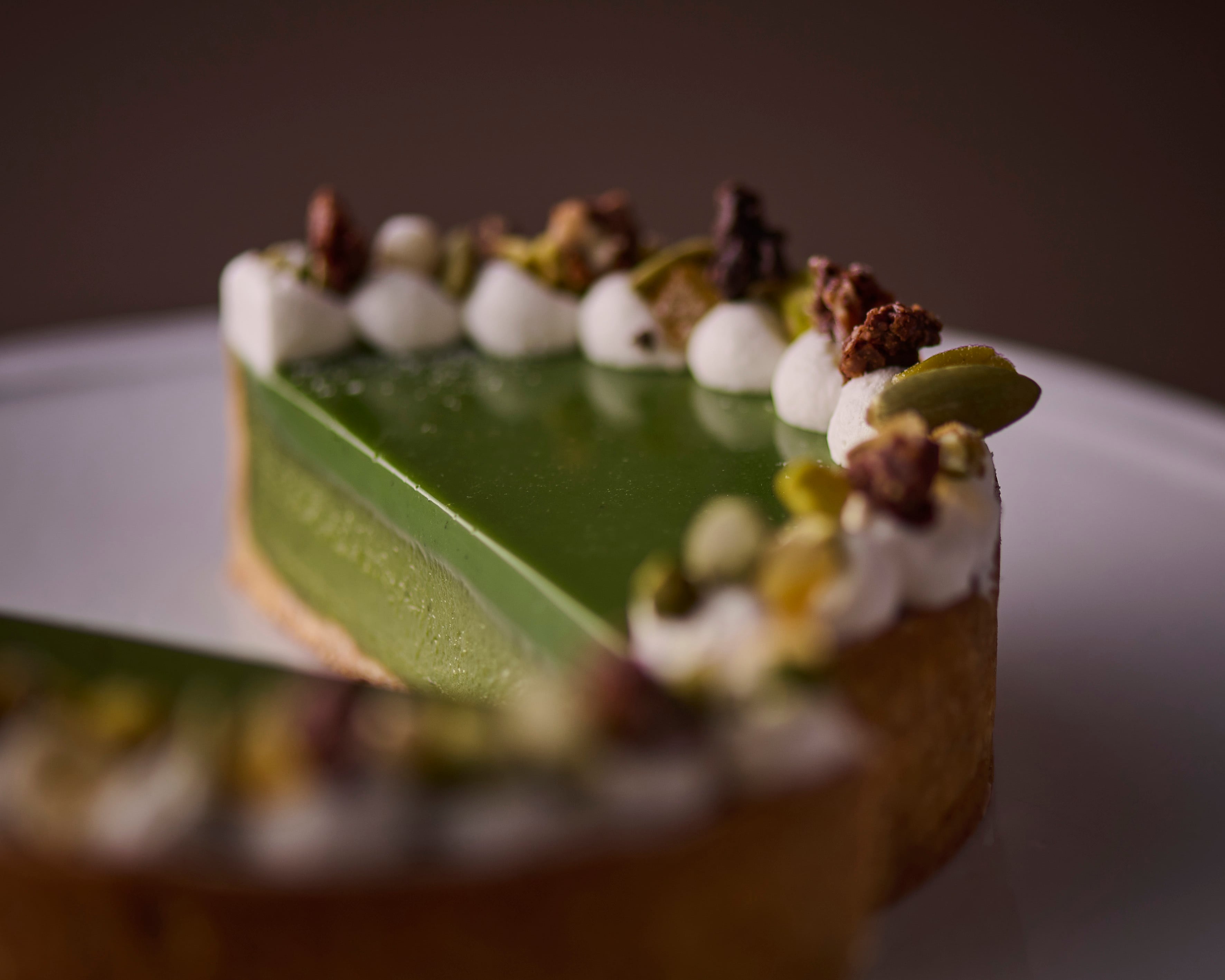抹茶カモミールタルト | PÂTISSERIE ASAKO IWAYANAGI
