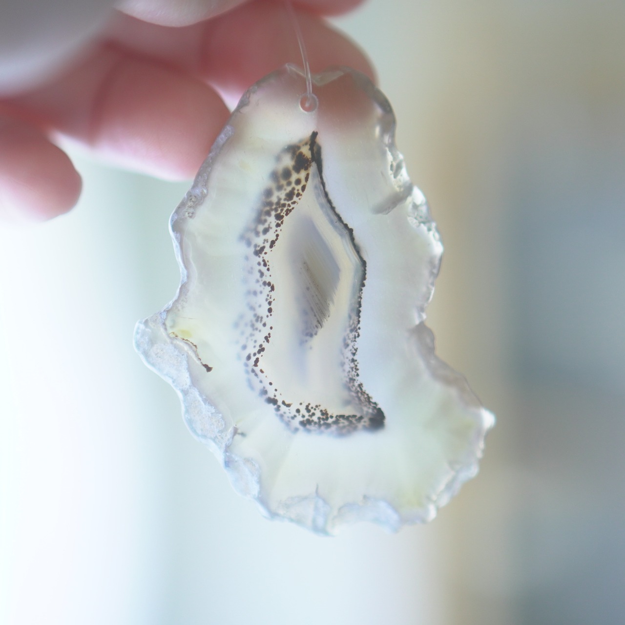 Namib Desert 02 - アゲートヒーリングチャイム / Agate Sun Catcher Wind Chime 1043