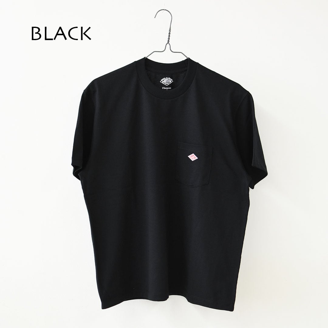 DANTON [ダントン] W POCKET T-SHIRT SOLID [DT-C0197TCB-S] ポケットT