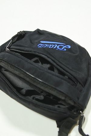 LOGO 2way Shoulder Bag [BLACK/BLUE]