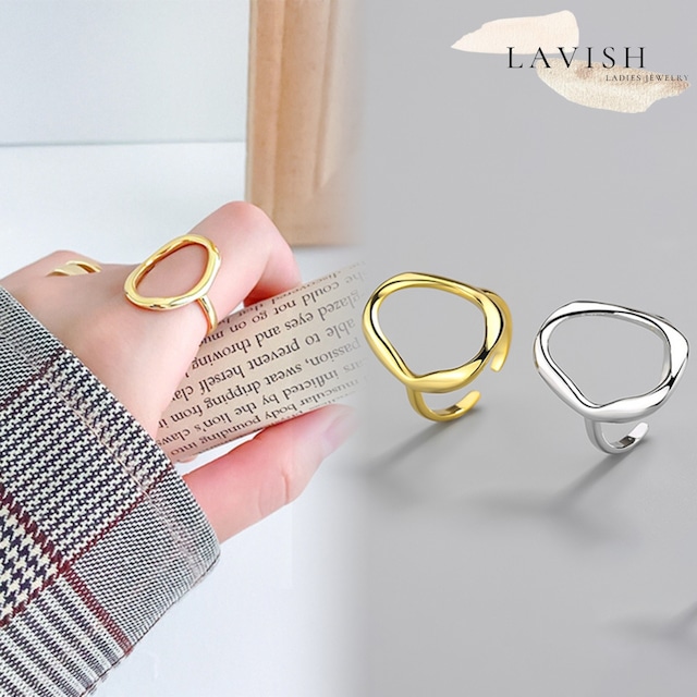 オーバルニュアンス リング レディース 指輪 ring