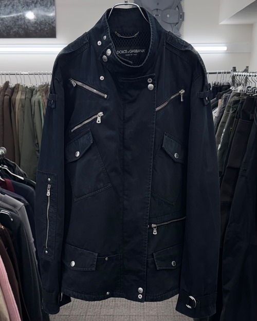 SS2004 DOLCE&GABBANA CARGO JACKET