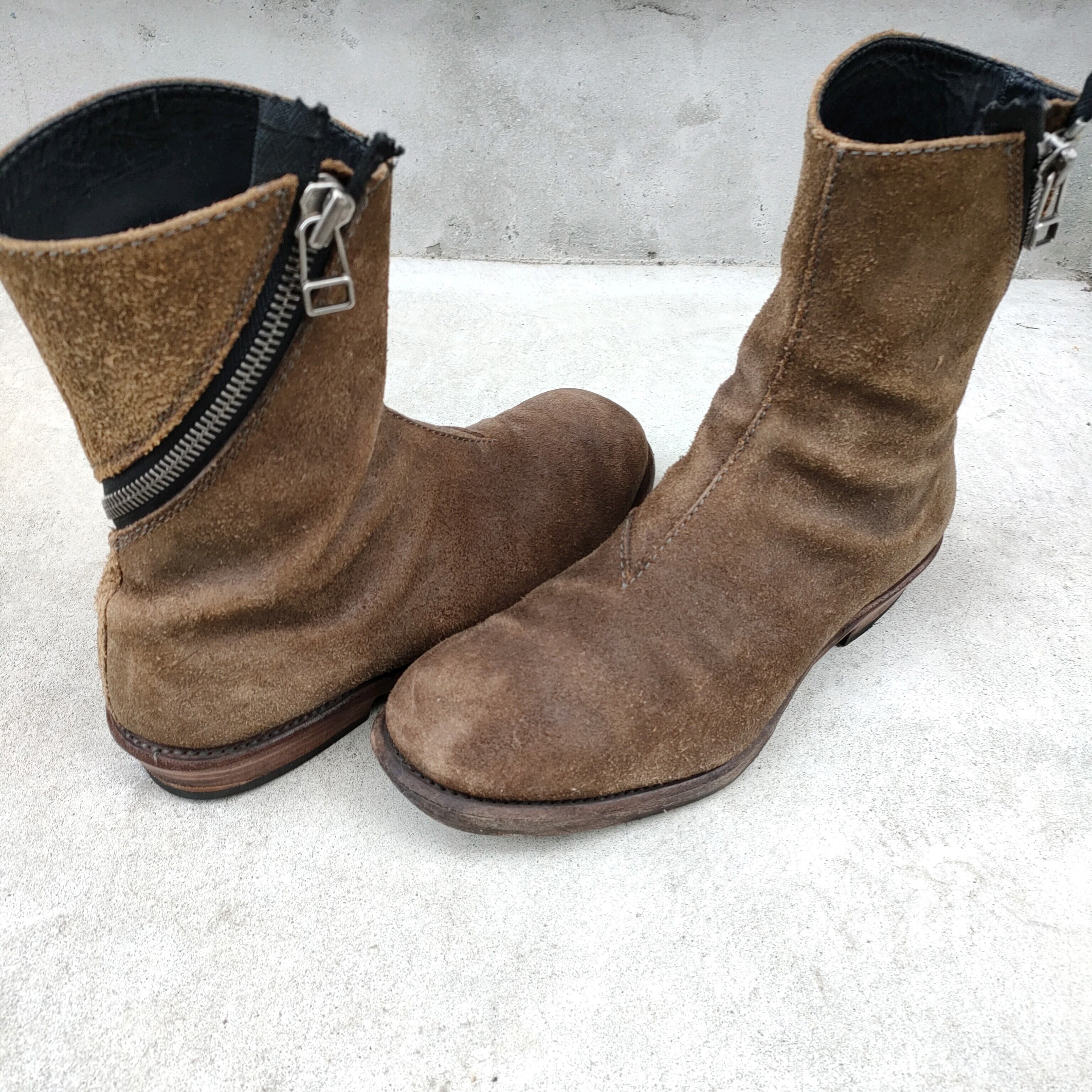 Ameri完売WOOD CIRCLE HEEL BOOTS ブーツ 美品