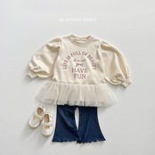 韓国子供服 / VIVID-I / 26Autumn / ソフト デニム フレアパンツ / キッズ服 / ジュニア服 / 秋服 *XS~JM*