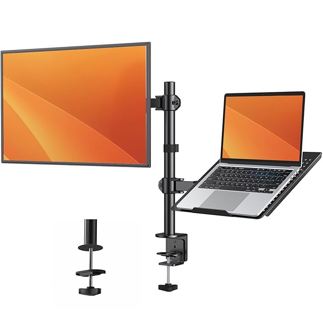 LOE(ロエ) ノートパソコン スタンド 縦置き 収納ホルダー 2台対応 幅