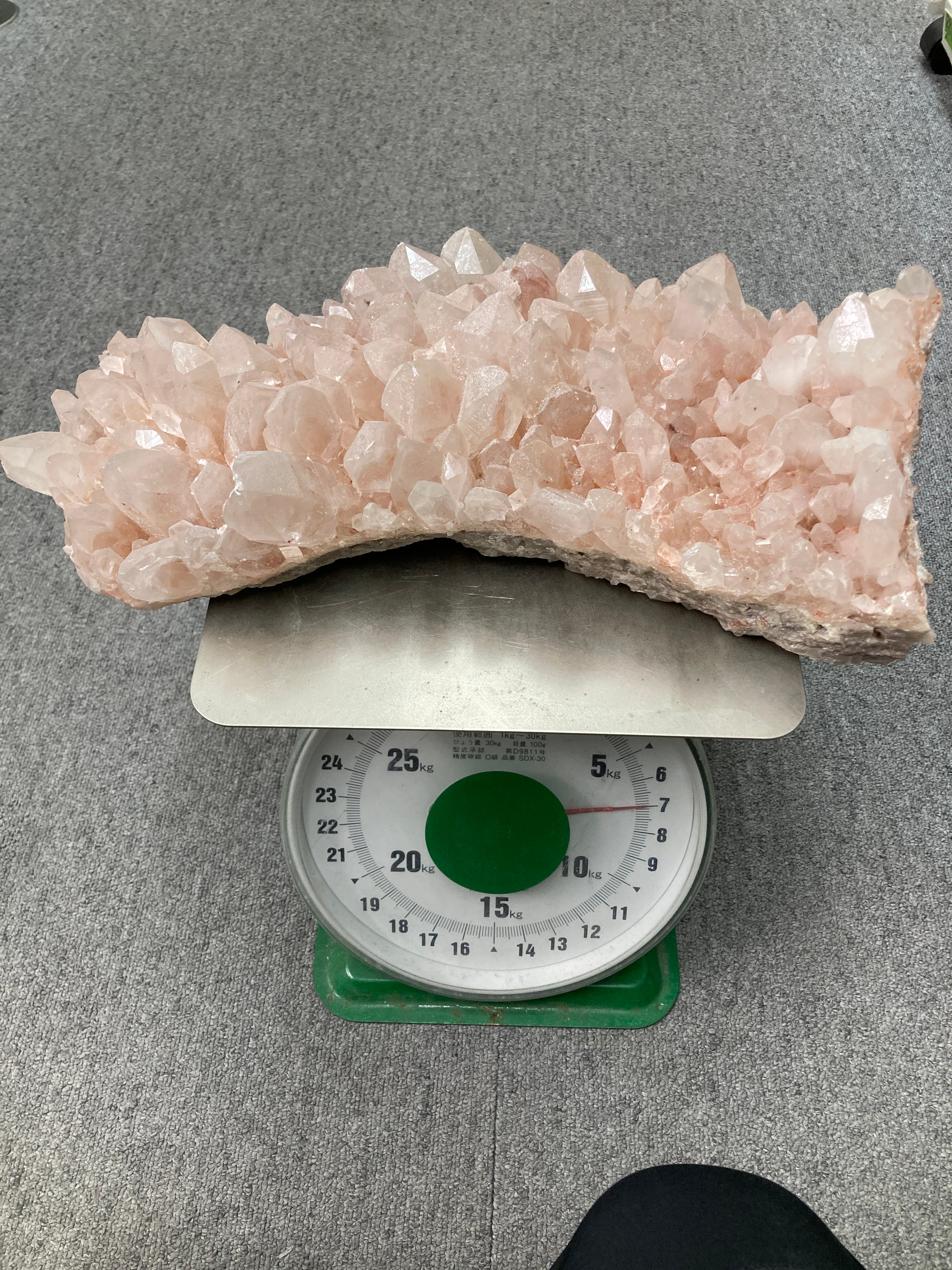 E32520】ヒマラヤ水晶 サマディピンク ヒマラヤ産 マニカラン産 水晶