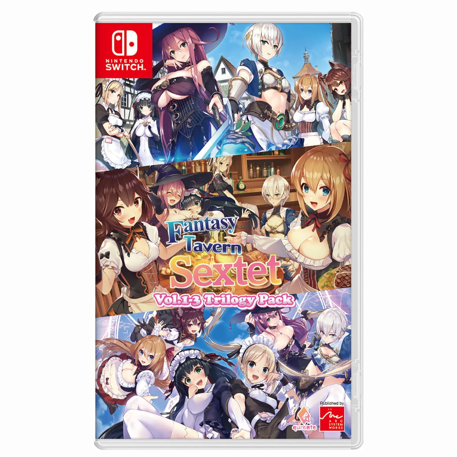 異世界酒場のセクステット トリロジー 3部作セット 初回版 switch 新品／初回限定版】異世界酒場のセクステット トリロジー 3部作セット